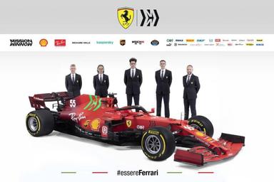   2021赛季F1法拉利车队新车正式发布
